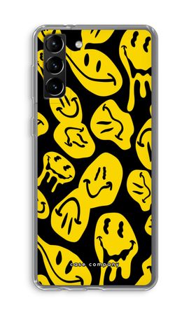 Melting smiley - Yellow