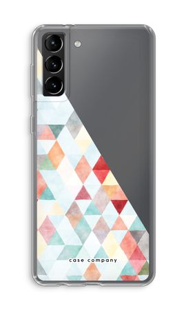 Coloured triangles pastel