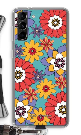 Retro Flowers - Blue