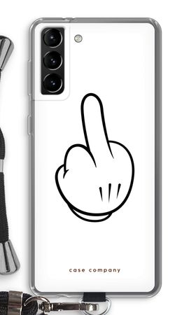 Middle finger white