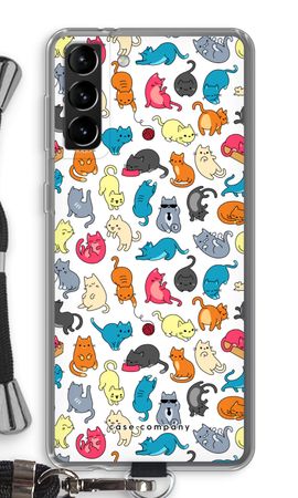 Colourful cats