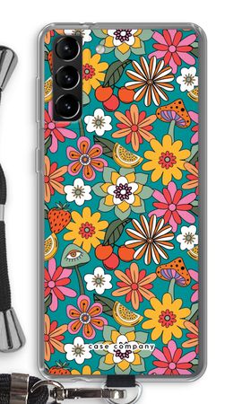 Retro Flowers N°2 - Blue