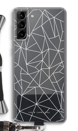 Geometric lines white