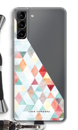 Coloured triangles pastel