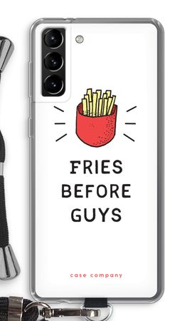 Fries before guys