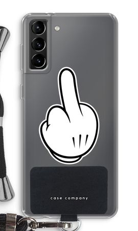 Middle finger white