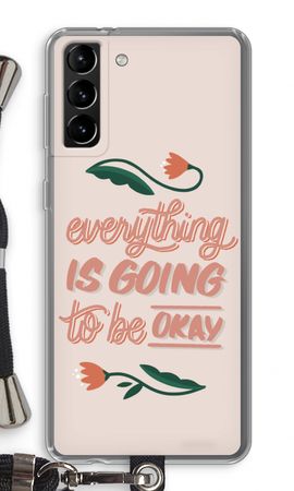 Optimistic flower girl