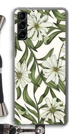 White flower pattern