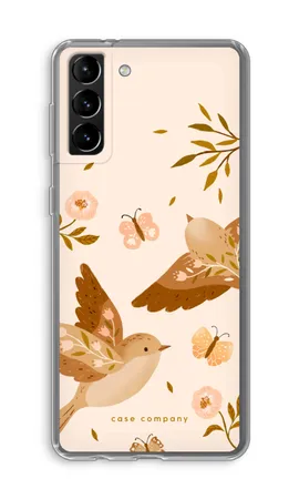 Fluttering Pair, Coque souple Samsung Galaxy S21 Plus