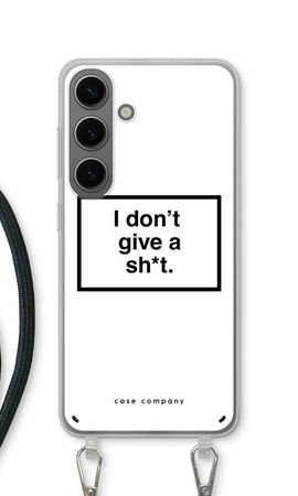 Don't give a shit