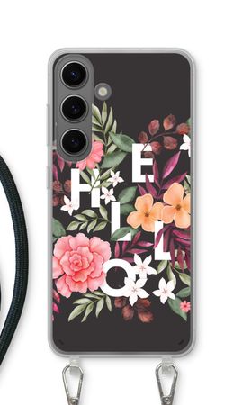 Hello in flowers
