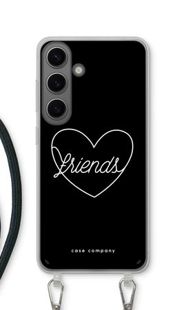 Friends heart black