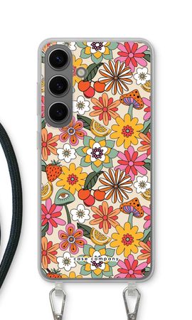 Retro bloemen N°2 - Geel