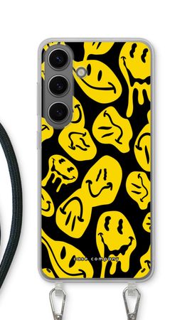 Smeltende smiley - Geel