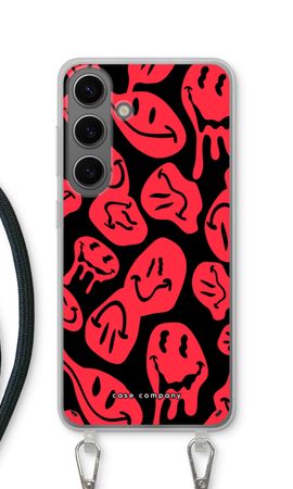 Smeltende Smiley - Rood