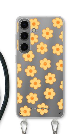 Fleur de smiley jaune