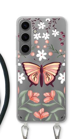 Butterfly in a floral world
