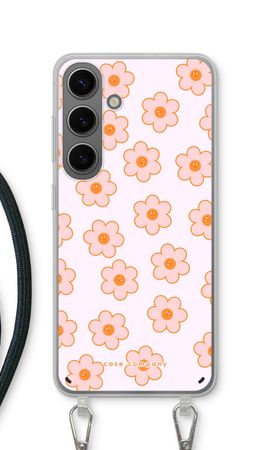 Fleur de smiley rose