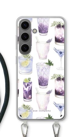 Violet cocktails