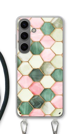 Hexagons in stained glass