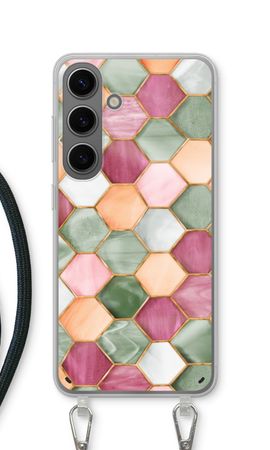 Hexagons in stained glass