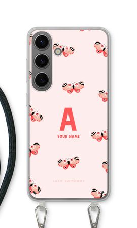 Rosy Butterflies Monogram