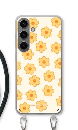 Fleur de smiley jaune