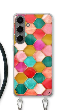 Hexagons in stained glass