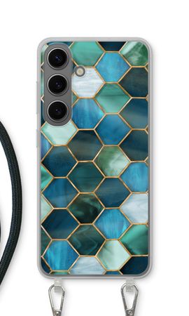Hexagons in stained glass