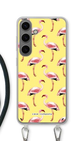 Flamingo's geel