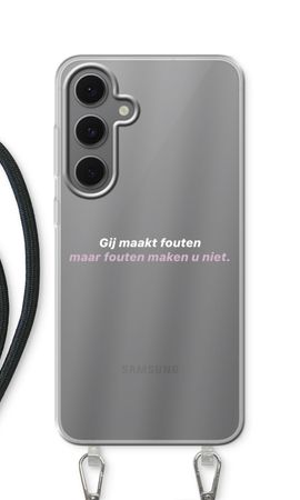 Fouten maken u niet
