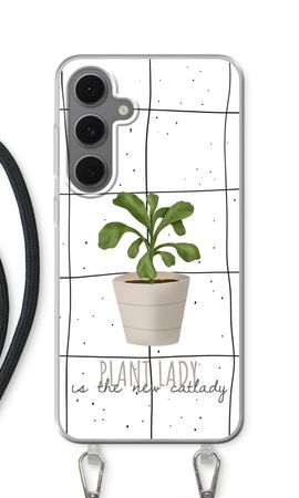 Houseplant on windowpane