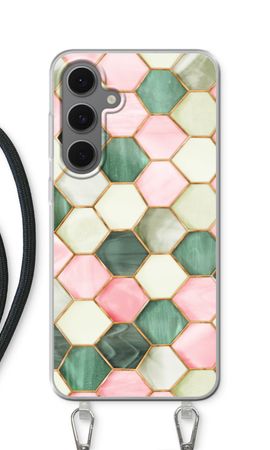 Hexagons in stained glass