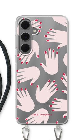 Hands pink