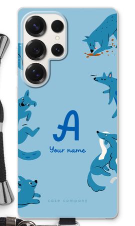 Playful Dogs Monogram