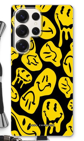 Melting smiley - Yellow