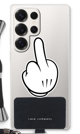 Middle finger black