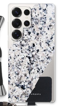 Speckled marble