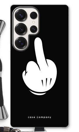 Middle finger black