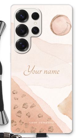 Gold Spots Namecase - Blush