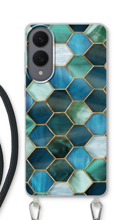 Hexagons in stained glass