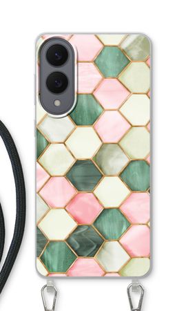 Hexagons in stained glass