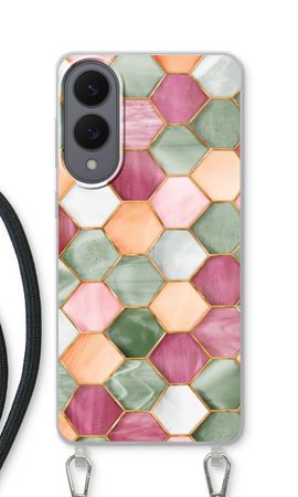 Hexagons in stained glass