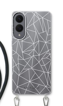 Geometric lines white