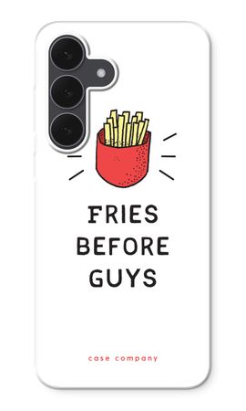Fries before guys