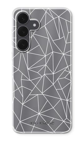 Geometric lines white
