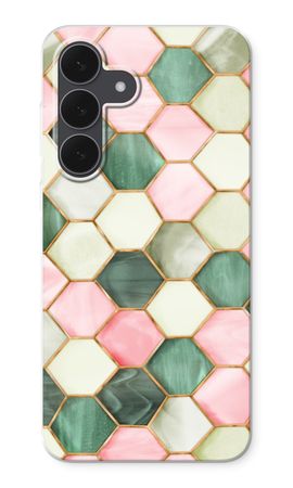 Hexagons in stained glass