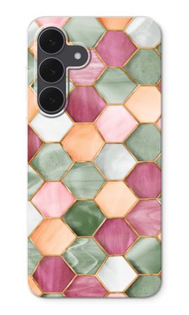 Hexagons in stained glass