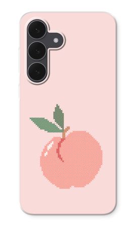 Stitched Peach