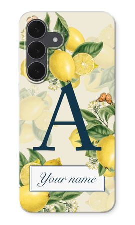 Monogram Lemons, Oranges of Peaches